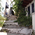 Old village streets of Alonissos
