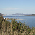 View to the islands