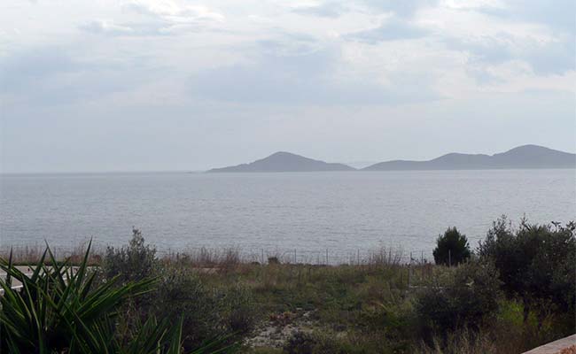 Two Brother Island from the rear of the house